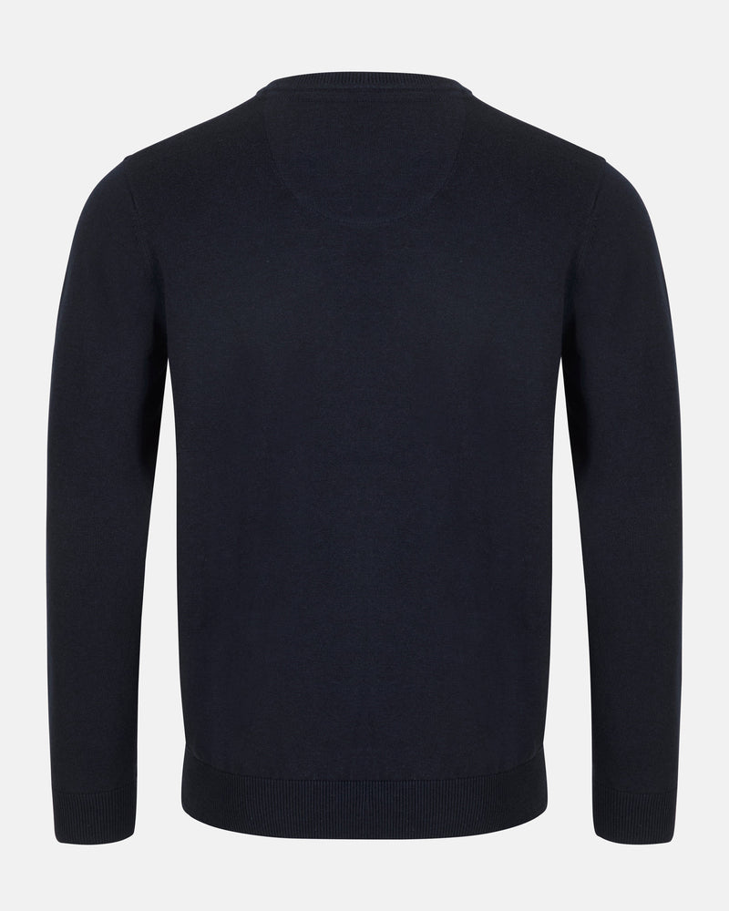 Andre Navy Achill Crew Neck Jumper