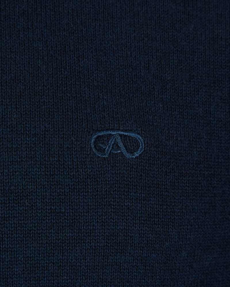 Andre Navy Achill Crew Neck Jumper