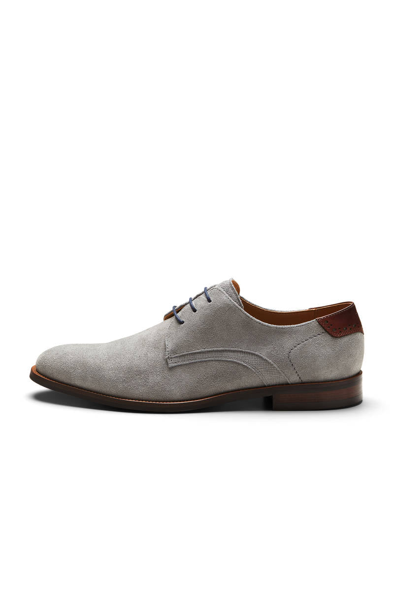 Digel Light Grey Suede Shoes