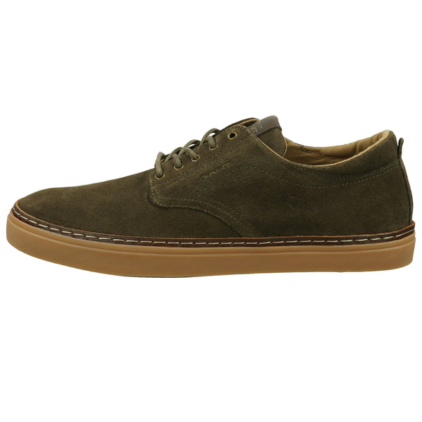 Gant Prepville Dark OLIVE Suede Sneakers