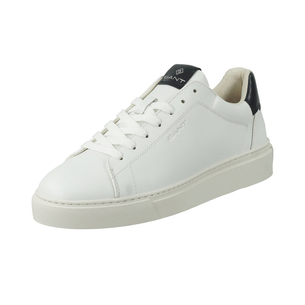 GANT White/Marine Leather Sneaker