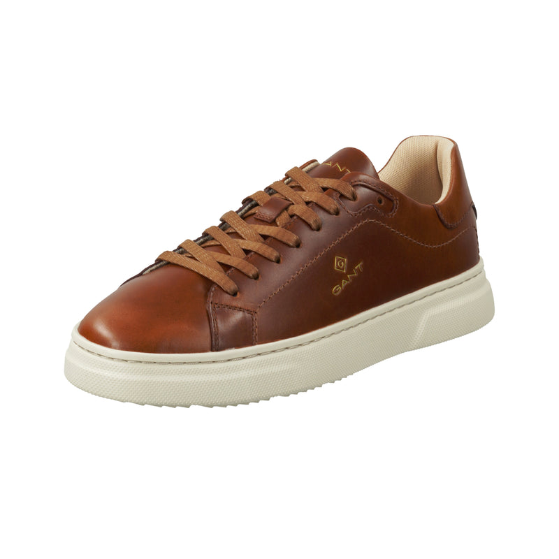 GANT COGNAC LEATHER SNEAKER