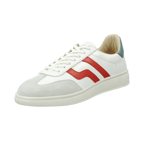 GANT White/Red Leather Sneaker