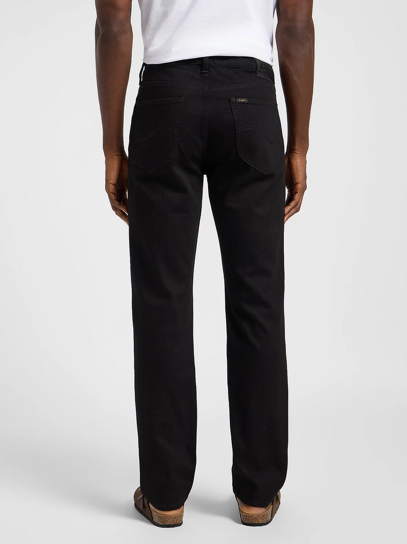 LEE WEST CLEAN BLACK REGULAR FIT JEANS