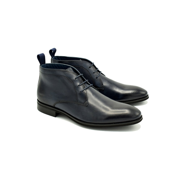 Paolo Vandini Black Leather Boots