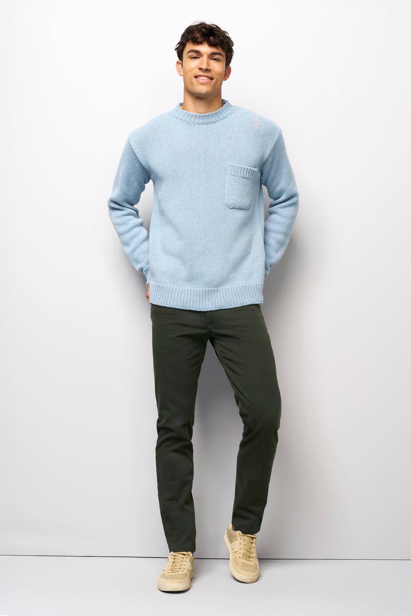 M5 DARK GReen 5 Pocket Chino