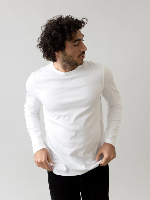 Mos Mosh WHITE Long Sleeve T-Shirt