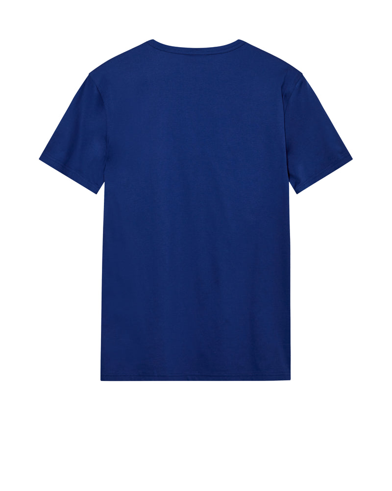 MOS MOSH Sodalite Blue CREWNECK T-SHIRT