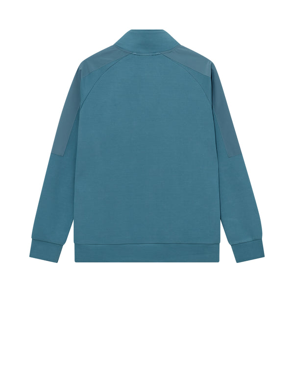 Mos Mosh PACIFIC BLUE casual 1/4 Zip