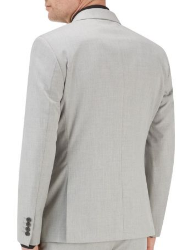 Skopes 3 Piece Silver Grey Slim Fit Suit