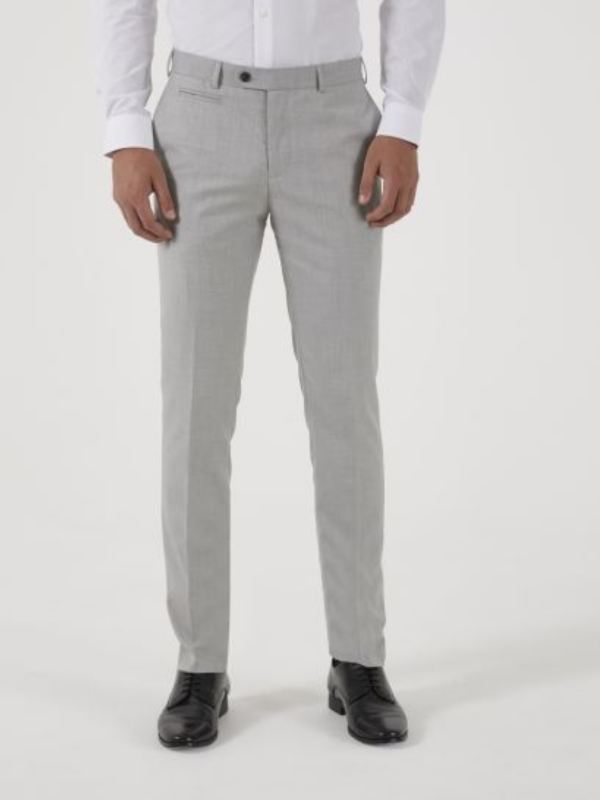 Skopes 3 Piece Silver Grey Slim Fit Suit