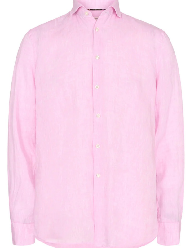 2BLIND2C Pink Linen Shirt