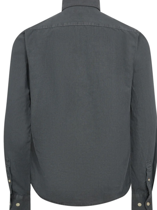 2BLIND2C Dark Grey Linen Shirt