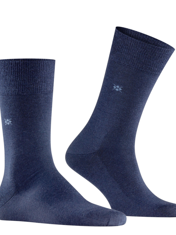 Burlington Navy Virgin Wool Socks