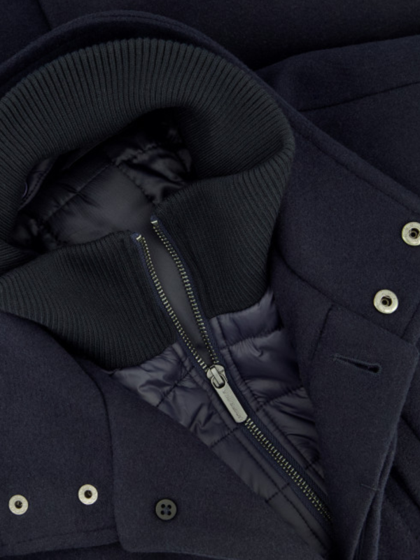 STATE OF ART NAVY JACKET WITH INSERT