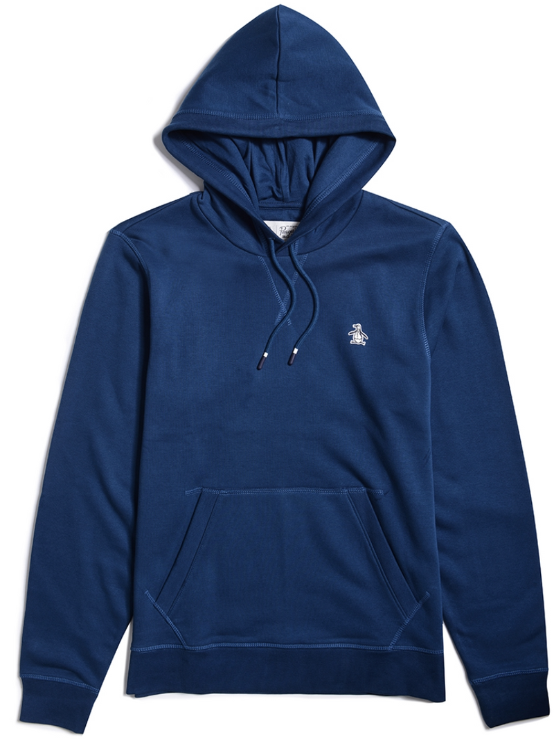 Original Penguin Poseidon Blue Hoodie – Wolf West Menswear