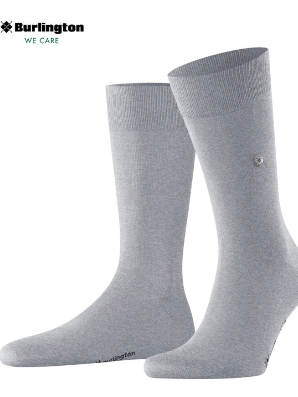 Burlington Light Grey Socks