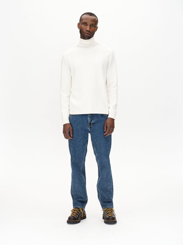 GABBA OFF WHITE ROLL NECK