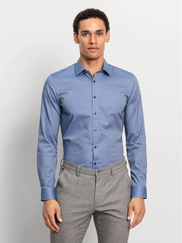 Olymp Blue Super Slim Shirt