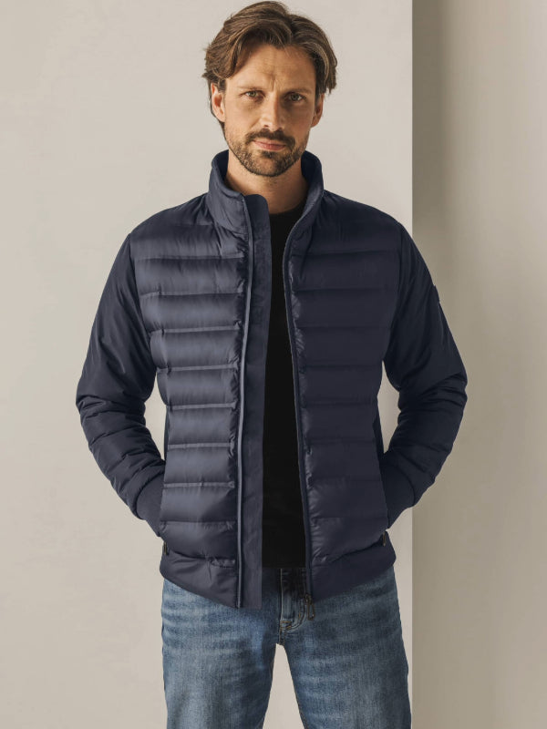 STATE OF ART NAVY DARK NAVY PADDED JACKET