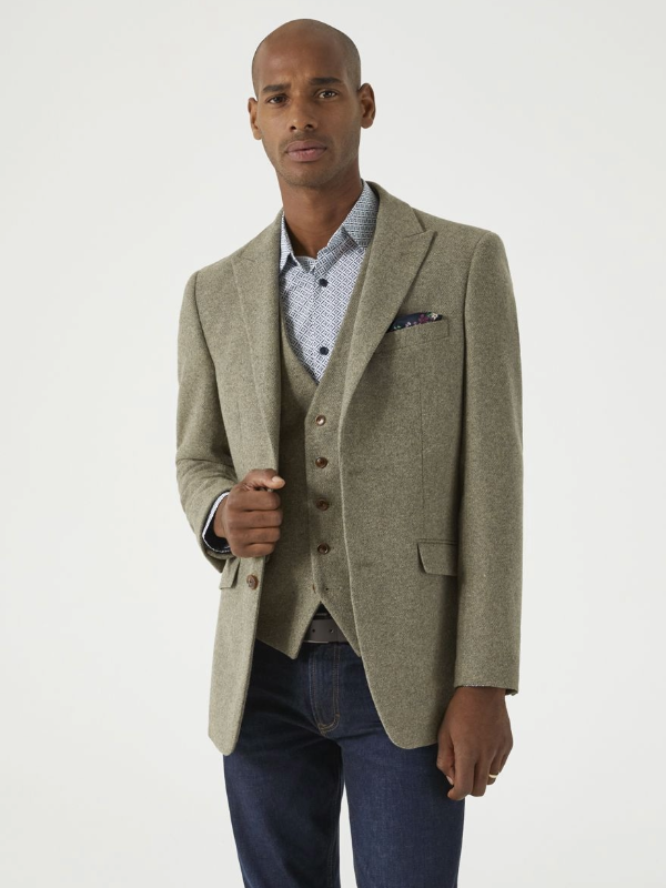 Skopes Sage Tweed Effect Blazer