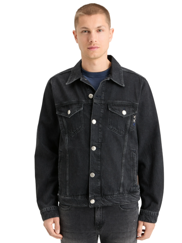 Scotch & Soda Black Denim Jacket