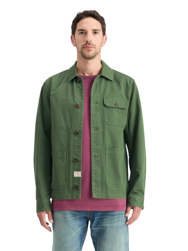 Scotch & Soda Pine Green Trucker Jacket