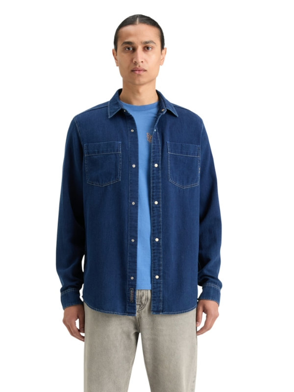 Scotch & Soda Premium Denim Twill Shirt