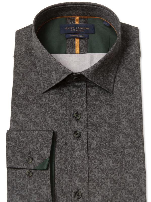 GUIDE LONDON SAGE GREY SHIRT