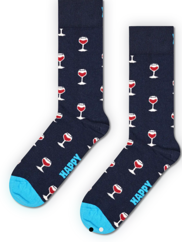 Happy Socks Glass of Wine Socks