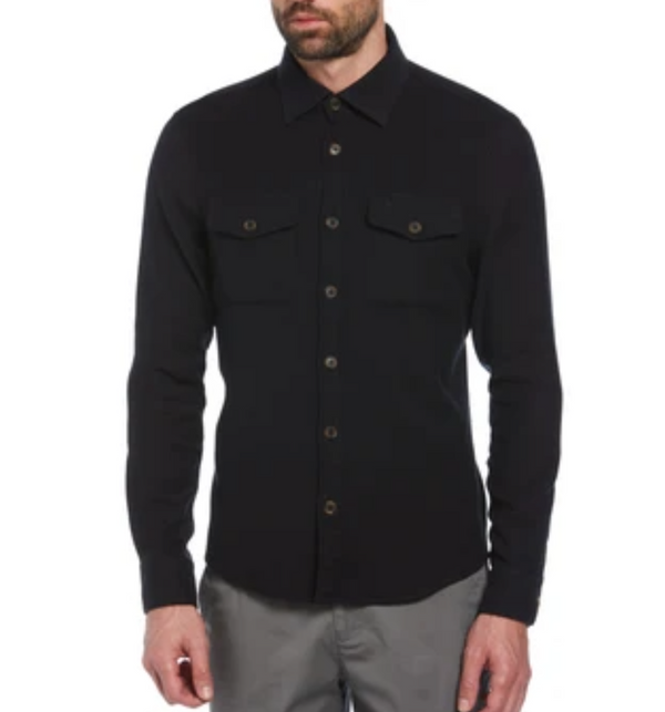 ORIGINAL PENGUIN TRUE BLACK OVERSHIRT