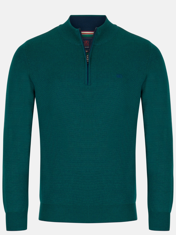 ANDRÉ forest GREEN 1/4 ZIP