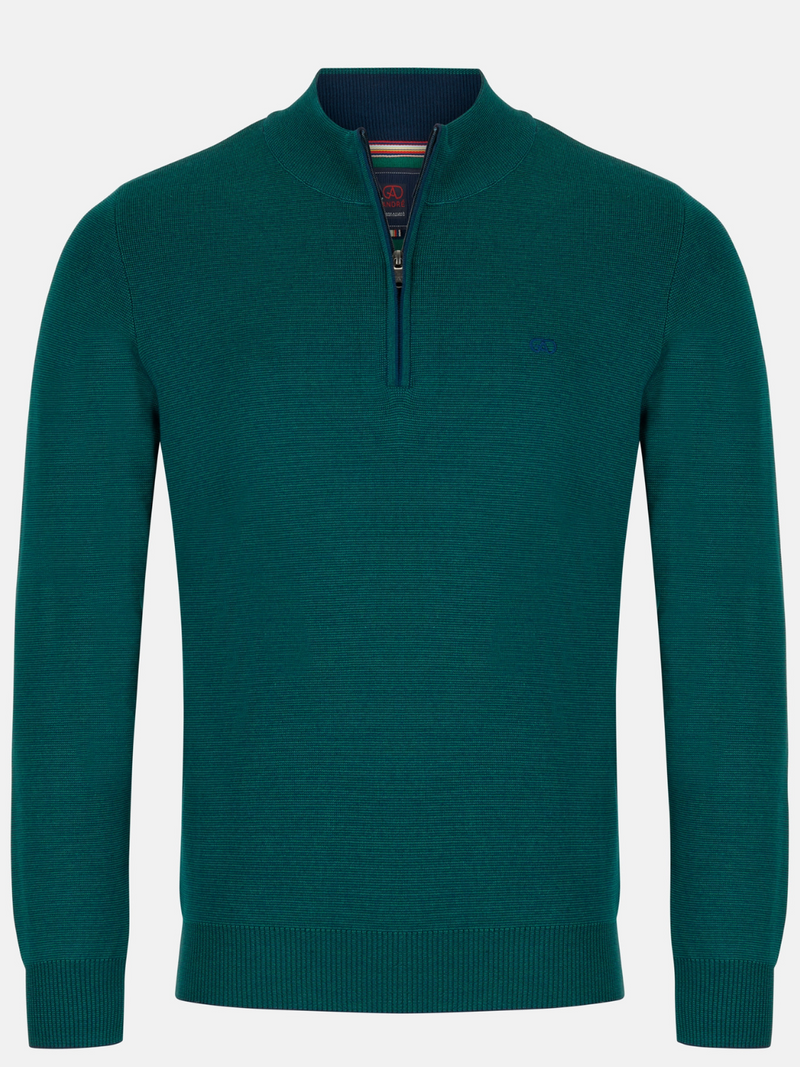 ANDRÉ forest GREEN 1/4 ZIP