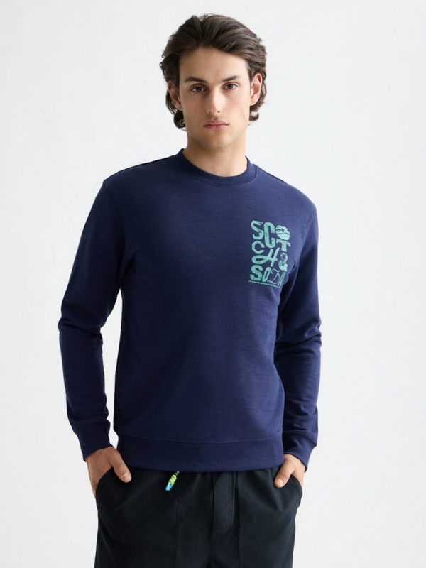 Scotch & Soda Peacoat Navy Sweatshirt