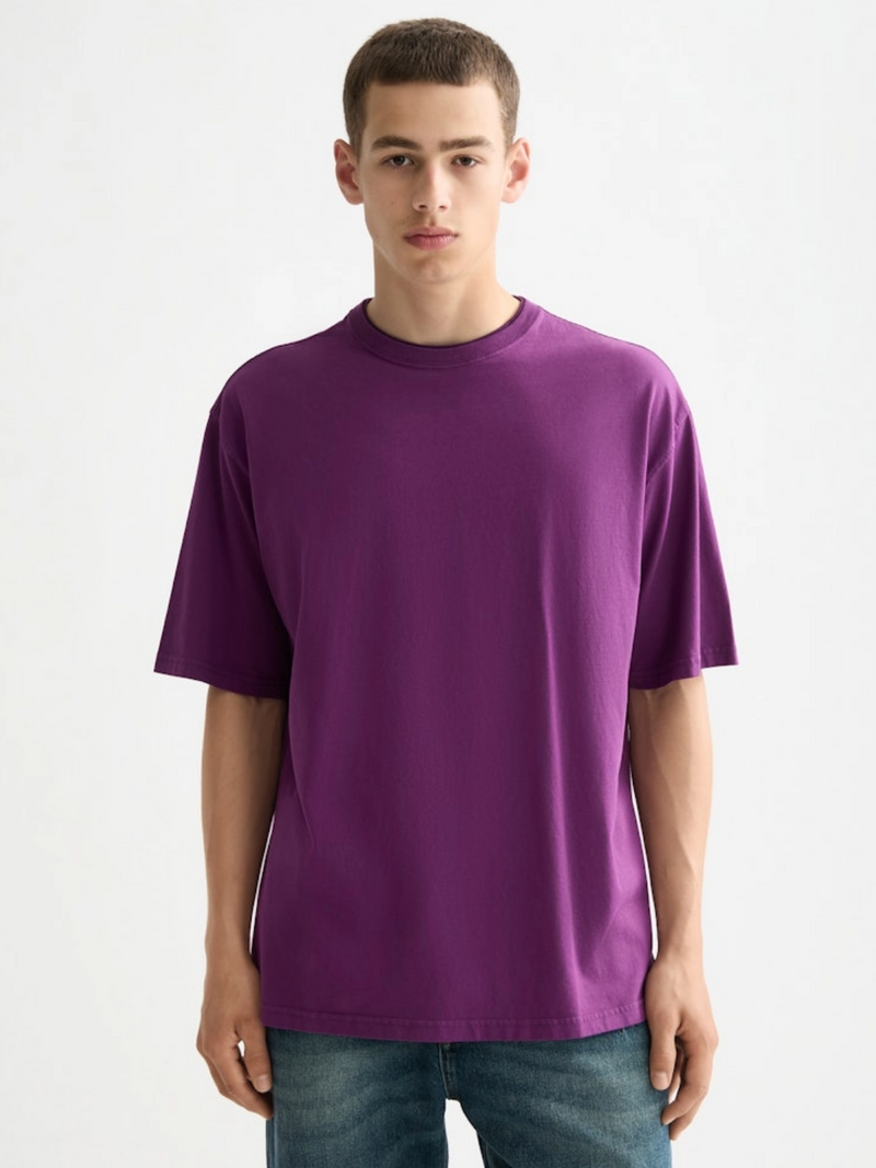 SCOTCH & SODA GLOXINIA BERRY CREWNECK T-SHIRT