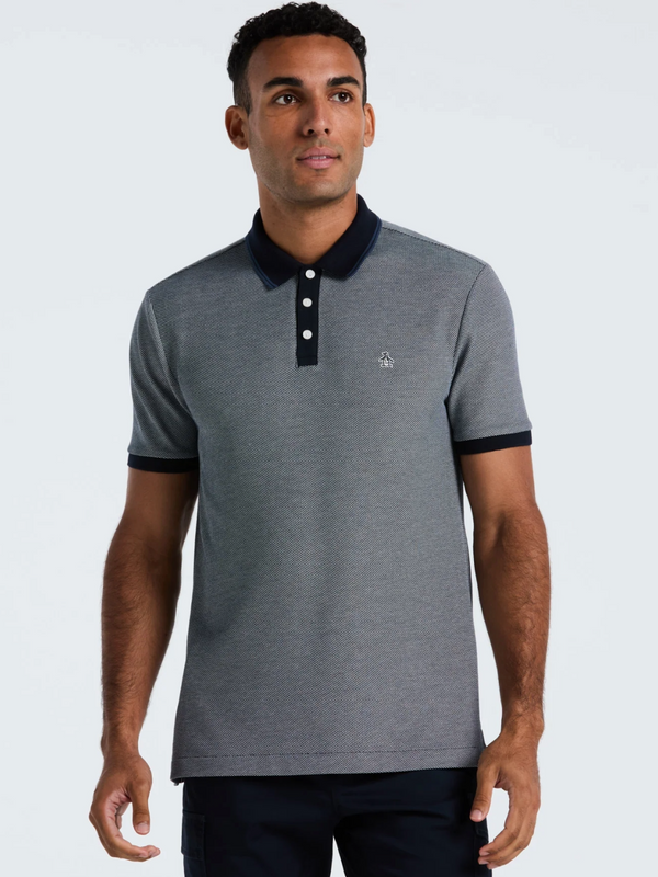 ORIGINAL PENGUIN DARK SAPPHIRE Tipped POLO