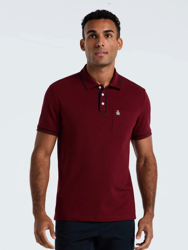 ORIGINAL PENGUIN CABERNET EARL POLO