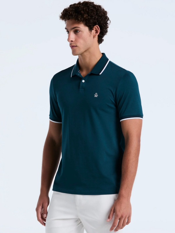ORIGINAL PENGUIN REFLECTING POND TIPPED  POLO