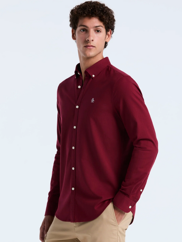 ORIGINAL PENGUIN CABERNET OXFORD SHIRT