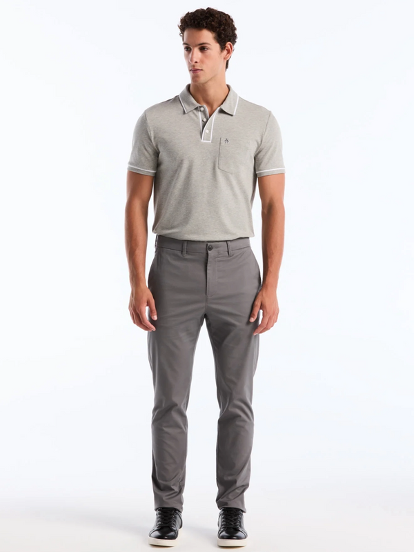 Original Penguin Grey Slim Fit Chino