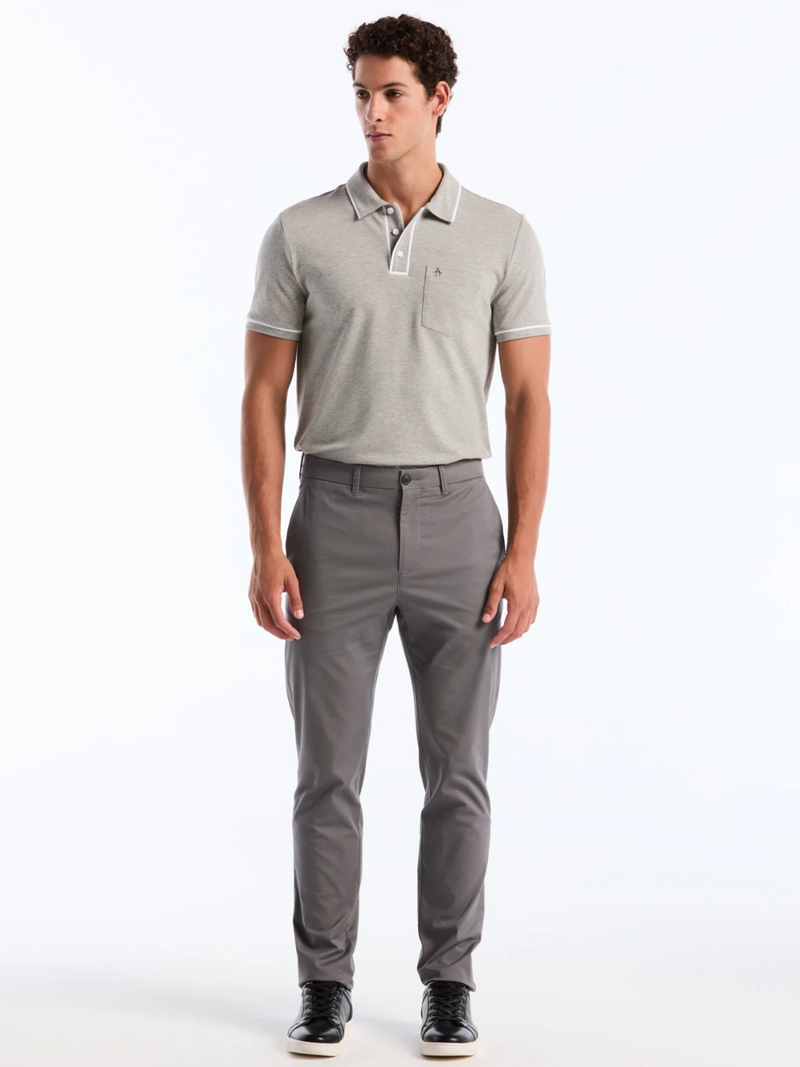 Original Penguin Grey Slim Fit Chino