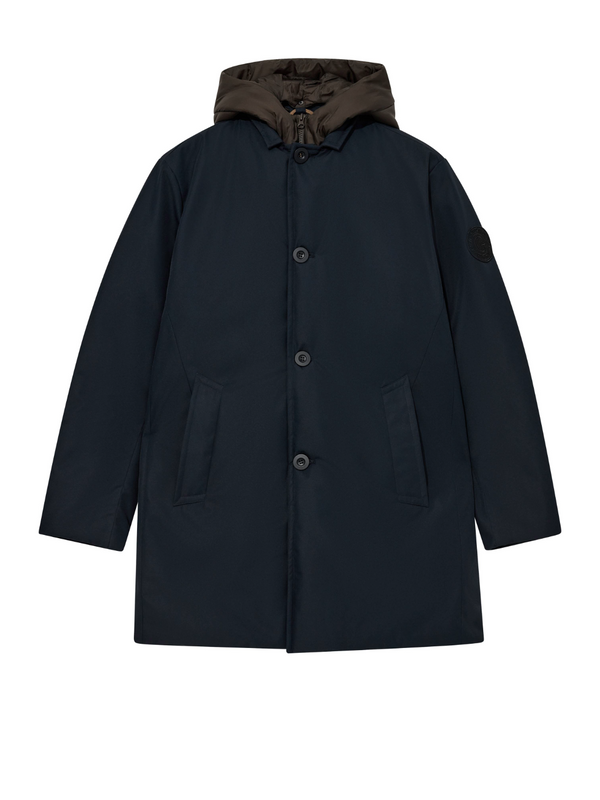 MOS MOSH NAVY REMOVABLE HOOD COAT
