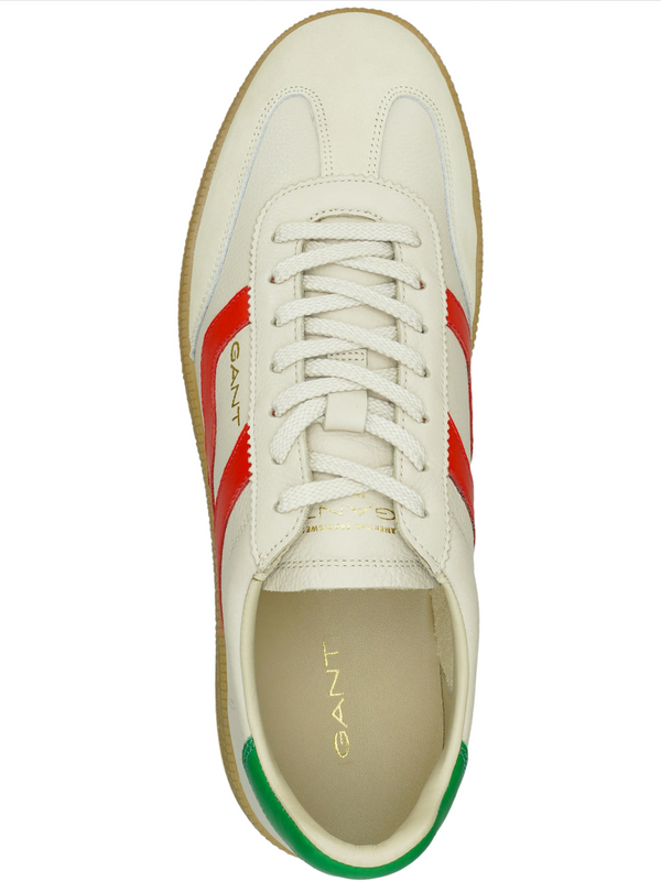 GANT IVORY & RED Sneaker