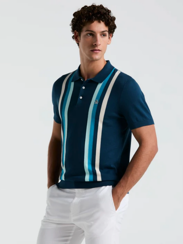 ORIGINAL PENGUIN VERTICAL STRIPE POLO