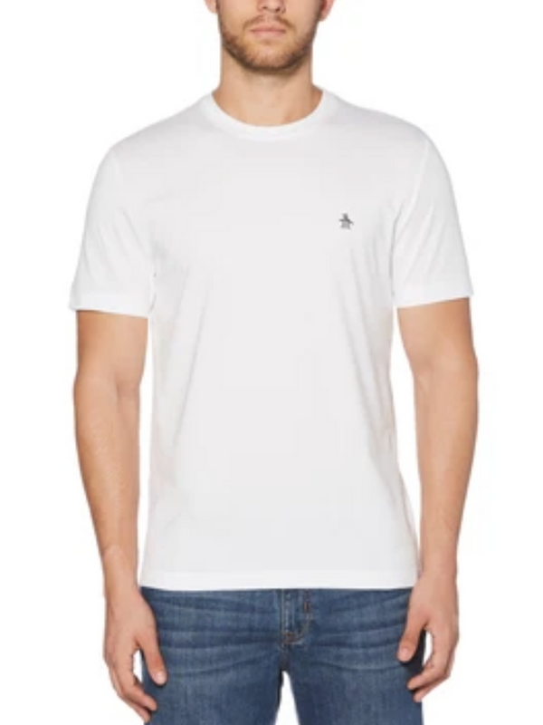 Original Penguin Bright White Crewneck T-Shirt