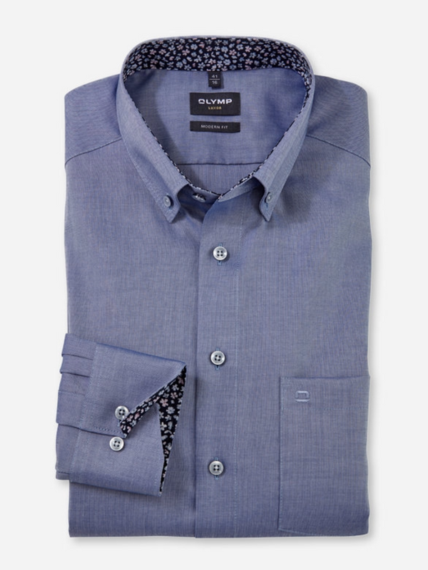 OLYMP Blue Modern Fit Shirt