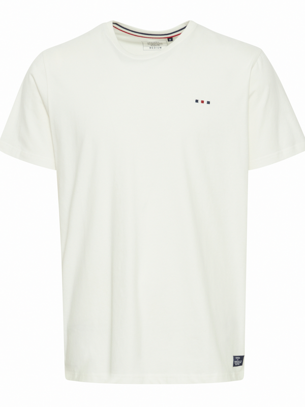 FQ1924 WHITE CREWNECK T-SHIRT