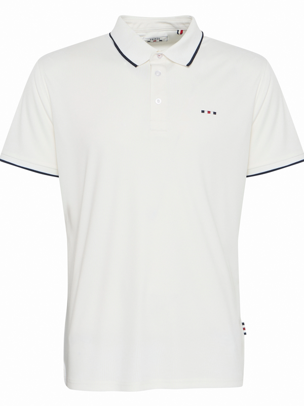 FQ1924 WHITE PERFORMANCE POLO SHIRT