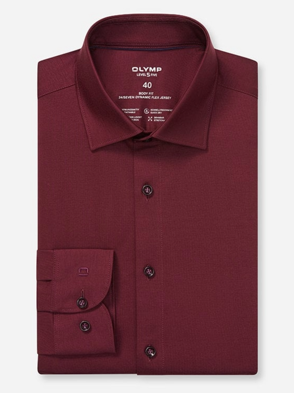 Olymp 24/Seven Chianti Body Fit Shirt