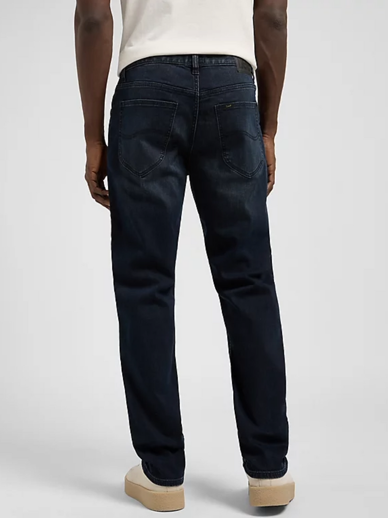 LEE WEST DARK DENIM REGULAR FIT JEANS